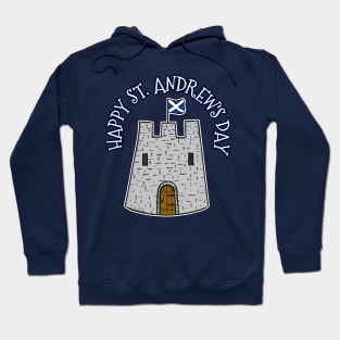 St Andrew's Day Castle Scottish Flag Scotland Hoodie